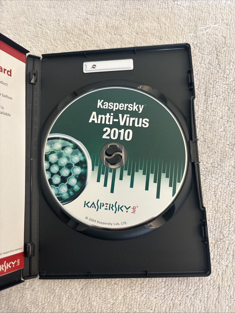 Kasperslab Anti-Virus Software PC Protection Netbook Compatible