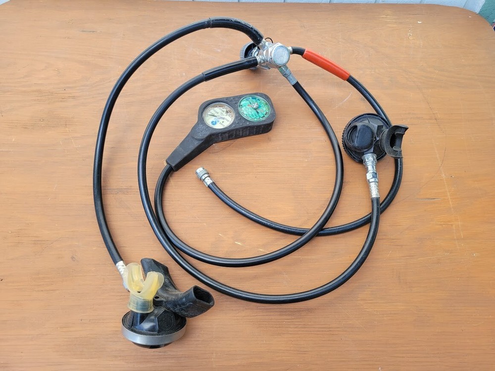 Ocean Dynamics Scuba Diving Regulator with Accessories