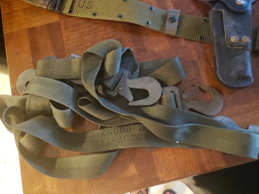 Military MP Belt and Canteen