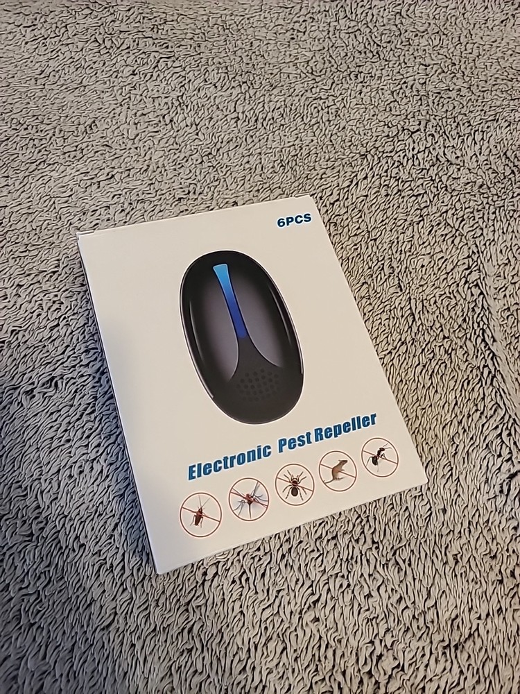 Electronic Pest Repeller, 6 Pack Indoor Electronic Mouse Repeller, NIB