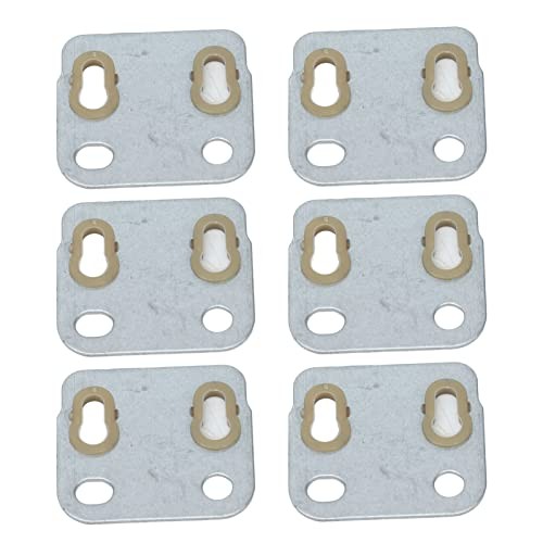 10Pcs Valve Push Rod Guide Plate, Engine Generator Guide Plate, Iron Plastic
