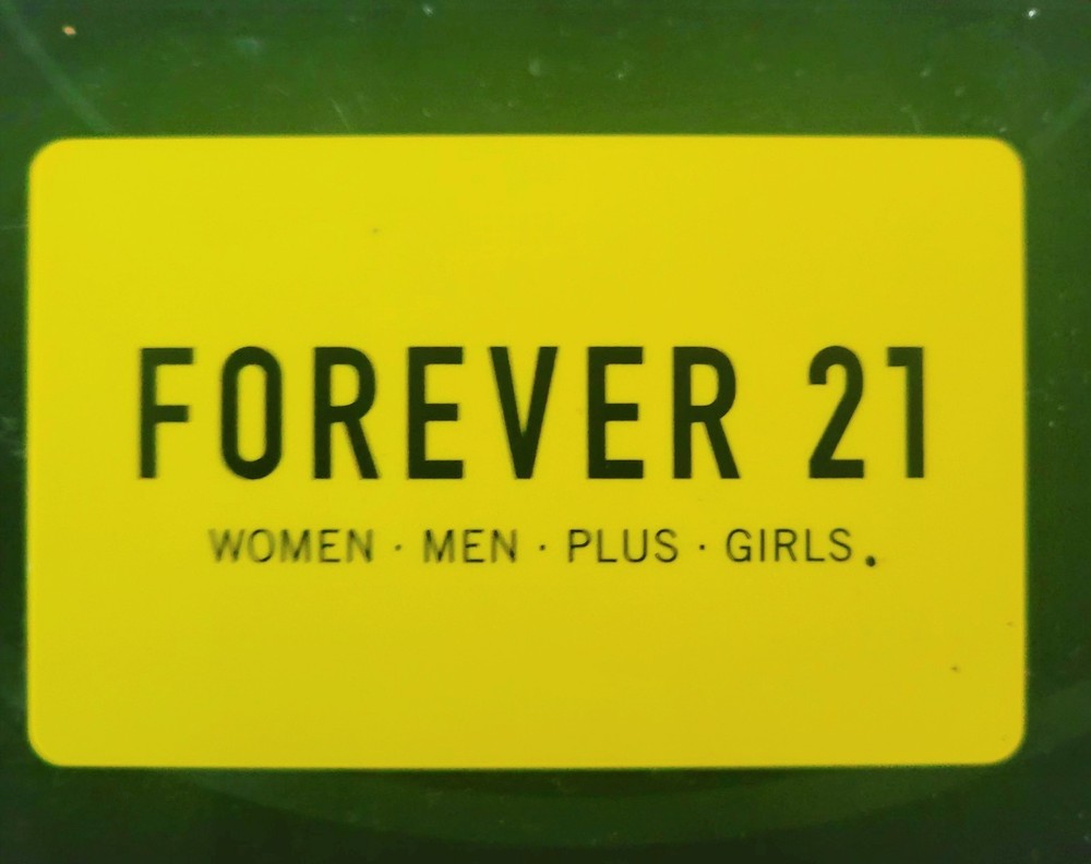 $25 forever 21 gift card (Not Used)