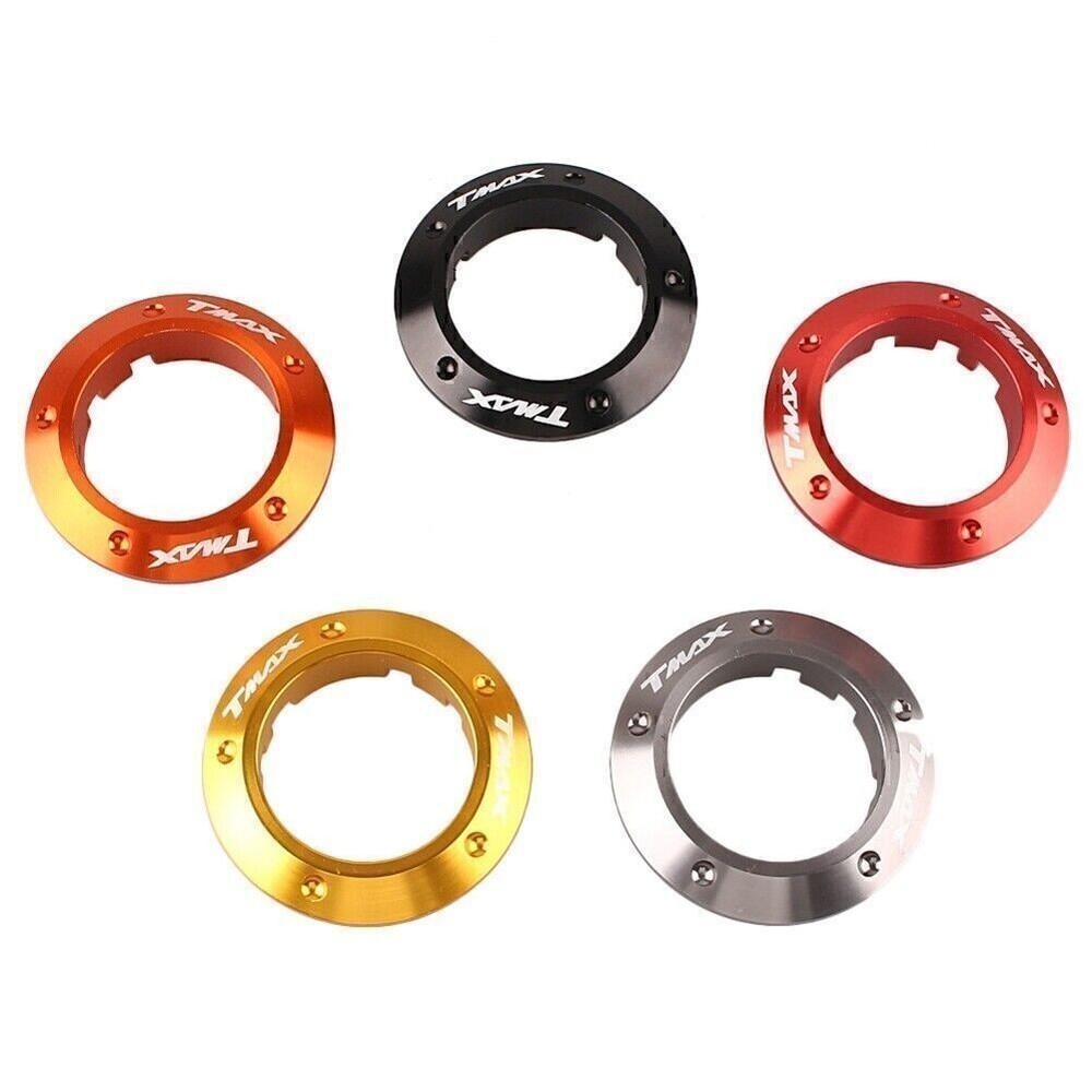Motorcycle Ignition Lock Cover Key Protector Ring For Yamaha TMAX 530 2013-2015