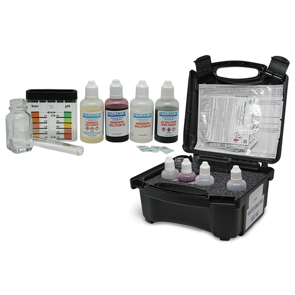 Sterling Water 2401 Water Testing Kit for Hardness, Iron and PH Levels