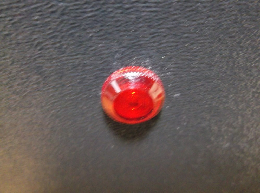 BBT 12 VDC Waterproof Low Profile Red LED Indicator Light