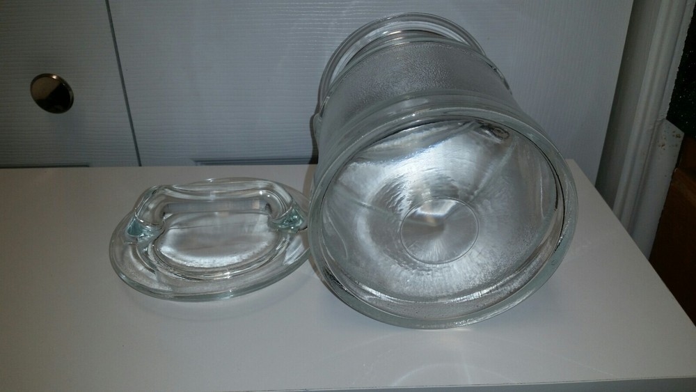 Glass Jar Trash Can Compost