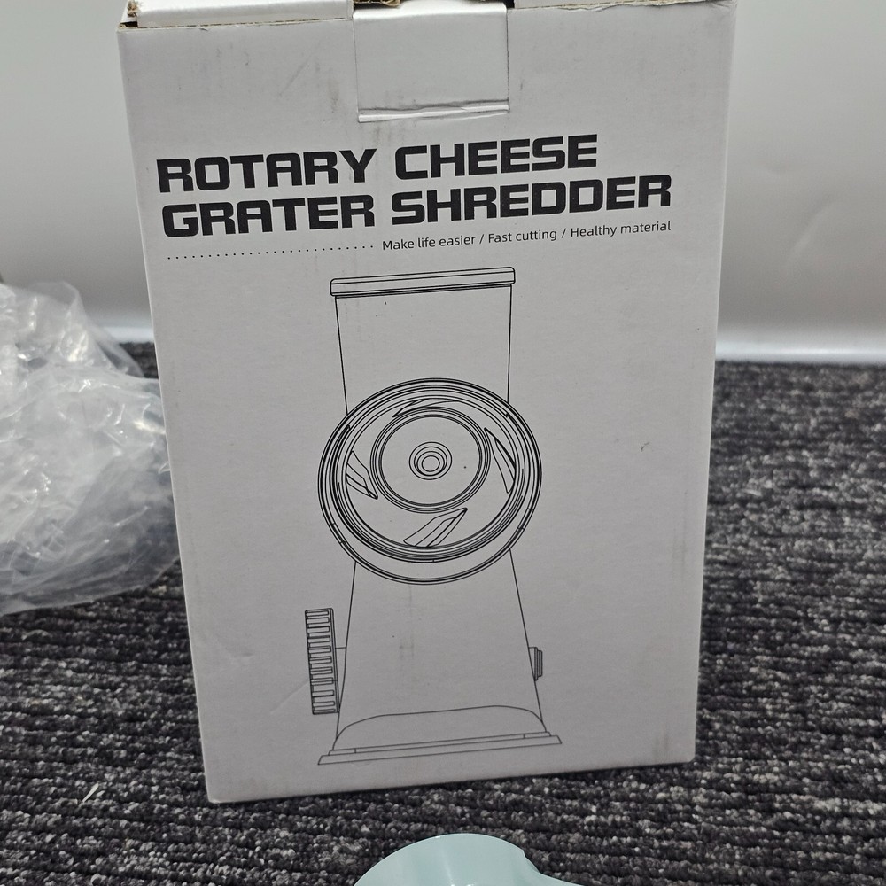 Rotary Cheese Grater Shredder Replaceable for Kitchen Potato, Fruit, Nuts