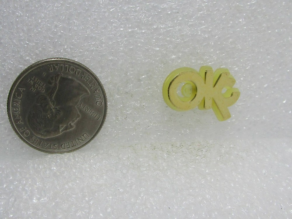OKC Oklahoma City Plastic Pin