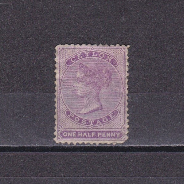 CEYLON 1863, SG# 48, CV £80, No gum