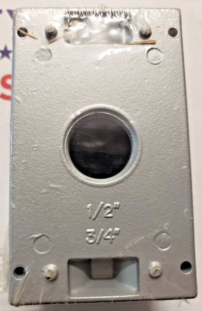 THOMAS & BETTS TD14-2 SINGLE GANG DEEP OUTLET BOX