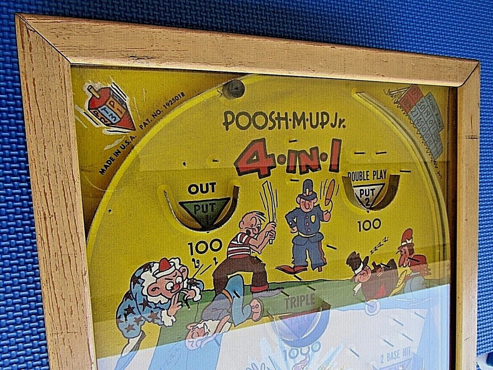 POOSH - M- UP Jr. PINBALL Complete Original !