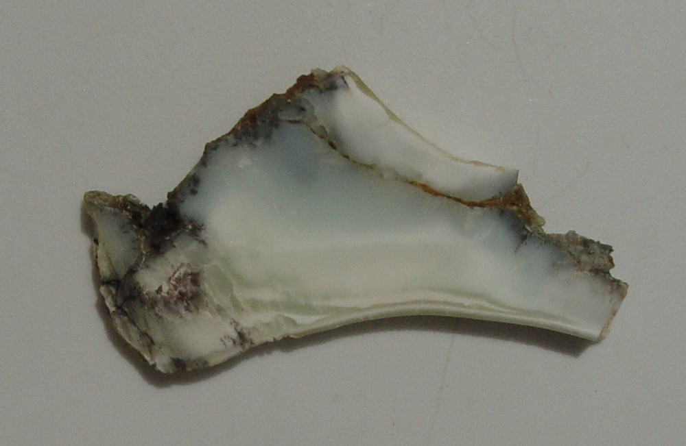 Indonesian Mint Opal lapidary slab T1261