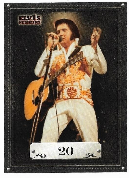 2008 Press Pass Elvis By The Numbers #1 - 80 Complete Set