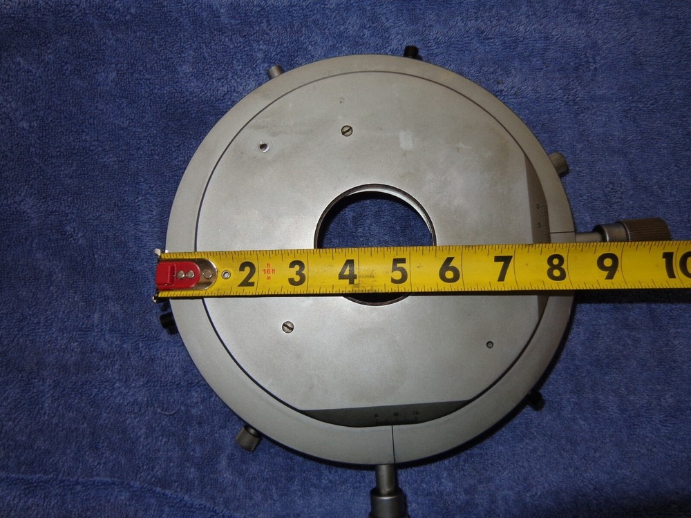 OPTICAL COMPARATOR CROSS SLIDE 8.5"DIA. ROTARY TABLE