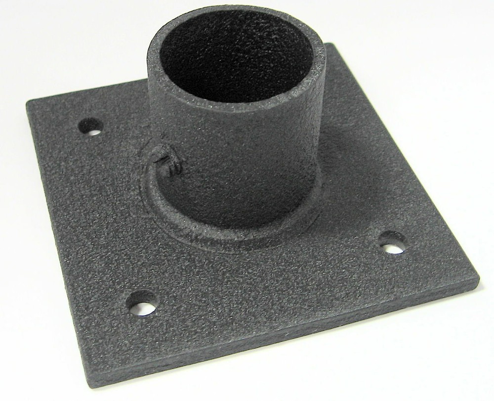 Top mount attachment for EZ Anchor easy Lawn Anchor system support pole