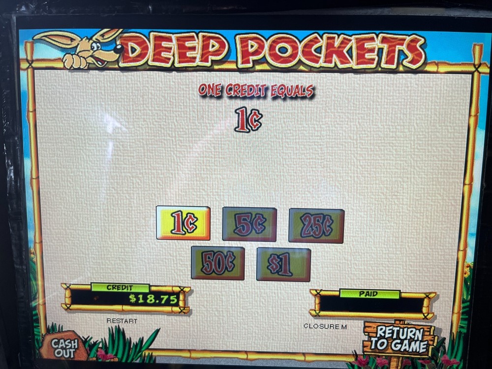 IGT Deep Pockets I-game Software