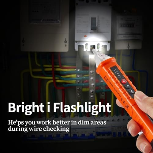 2 Pack Non-Contact Voltage Detector, Voltage Tester Electrical Tester, AC