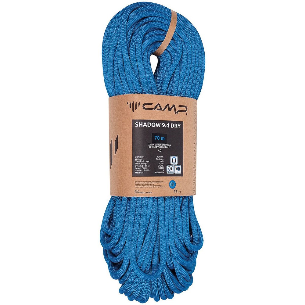 CAMP USA Shadow 9.4 Climbing Rope - 9.4mm