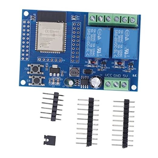 2 Channel 5V Relay Module ESP 32 4M Byte Flash Large Capacity Programmable