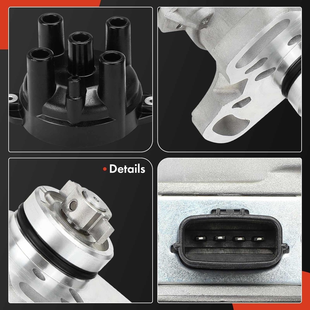 A-Premium Ignition Distributor with Cap and Rotor Compatible with Mazda Prote...