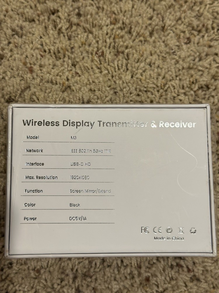 Wireless Display Transmitter And Receiver