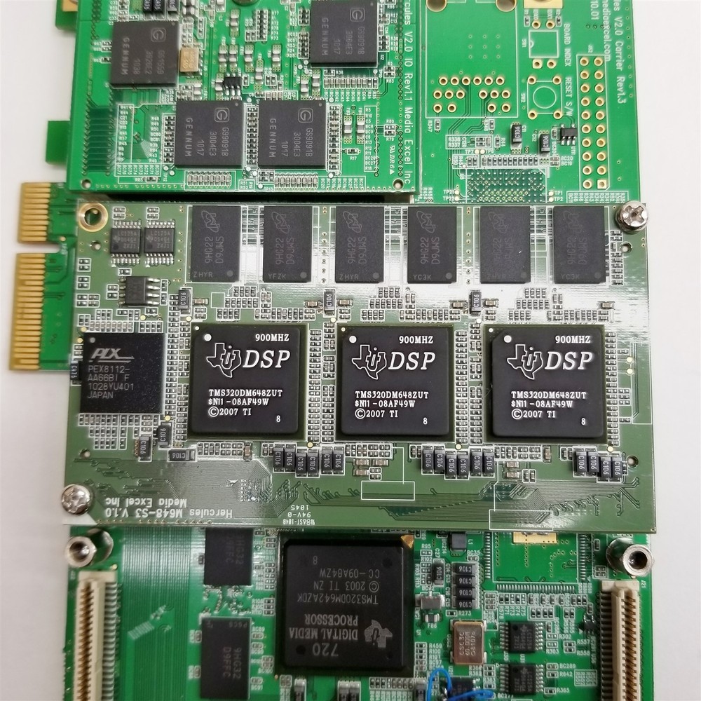 Media Excel Hercules V2.0 Carrier Rev 1.3 (2008.10.01) Video Transcoder/Encoder