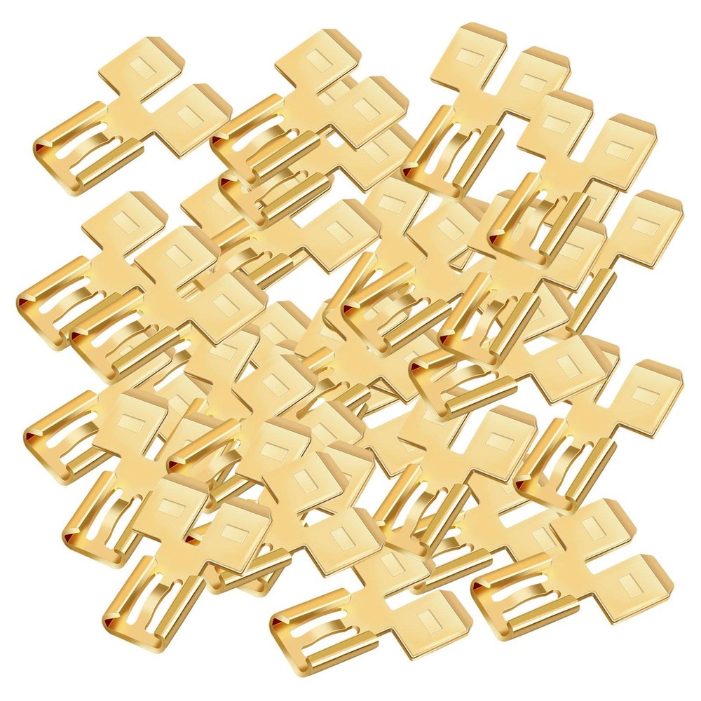 Double Spade Connector Wire Terminals Adapter Male Single Female