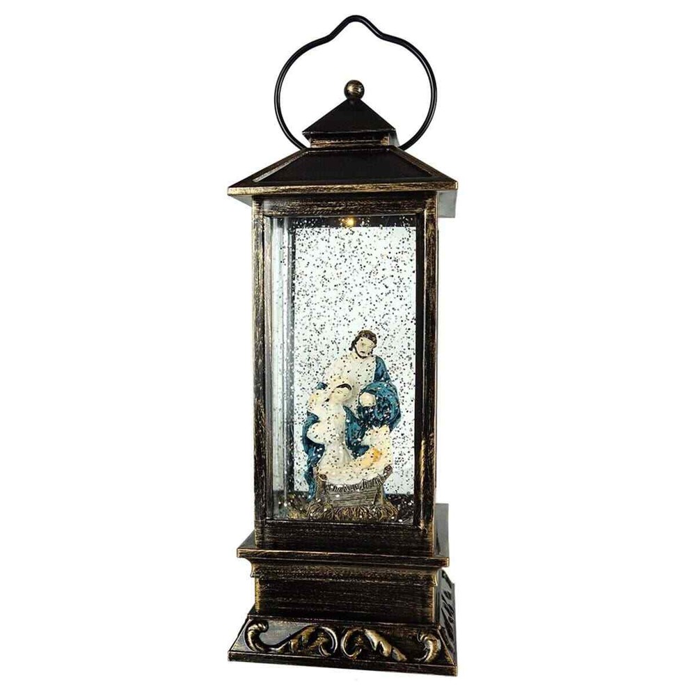 Lighted Nativity Scene Lantern