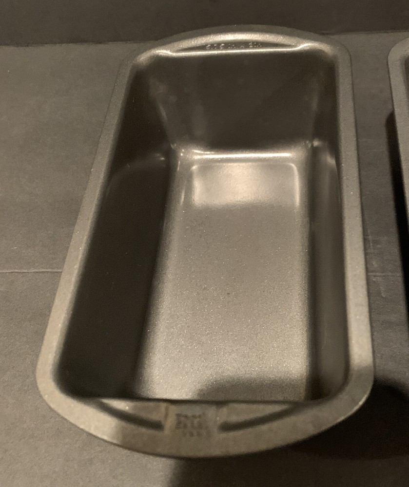Good Cook Mini Loaf Pan 5.75" x 3" Nonstick Oven Bakeware Stackable Set Of 3