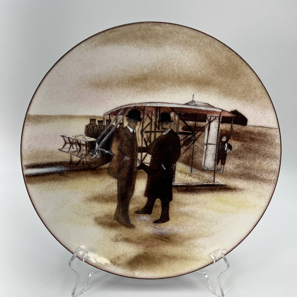 Wright Brothers 75th Anniversary Plate limited edition First Powered Flight