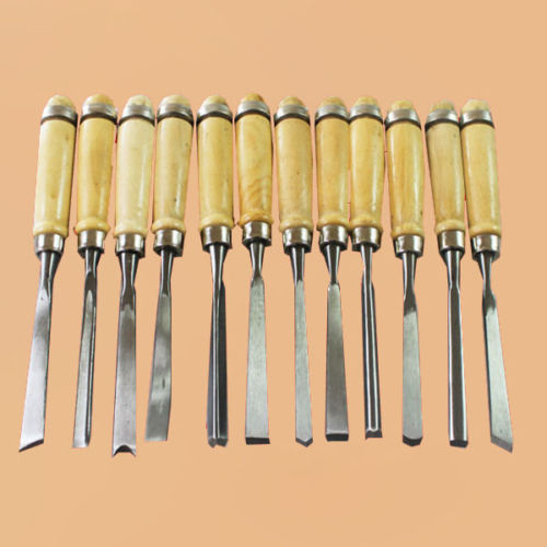 SET OF 12 DIFFERENT LUTHIER CHISEL CUTTING TOOLS, VIOLIN MAKING, U.K. SELLER