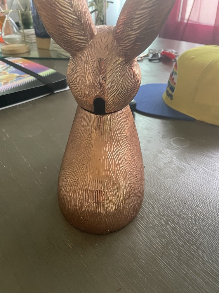 Absolut Elyx Copper Rabbit Drinking Cup Rare