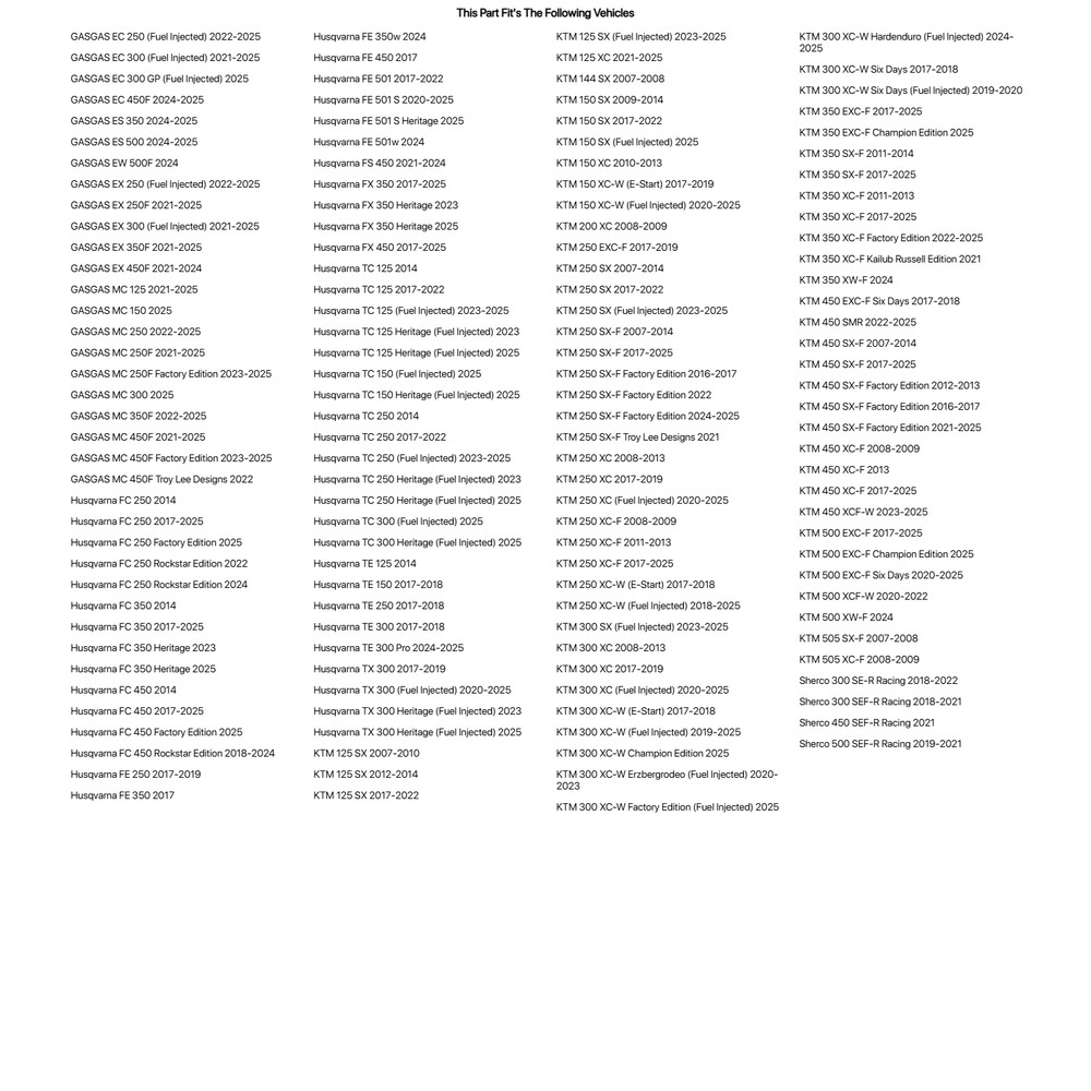 Tusk Fork Cap Wrench 50mm