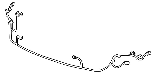 Genuine GM Front Object Alarm Sensor Wiring Harness 39199761