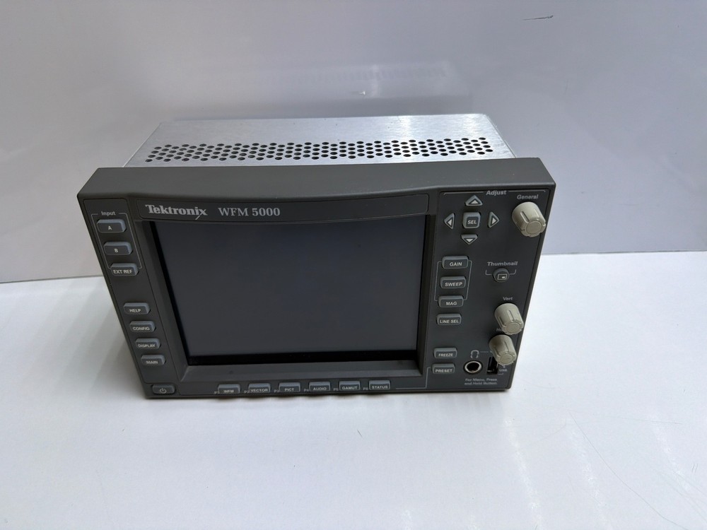 Tektronix wfm5000 HD/SD  waveform vectorscope without Adapter