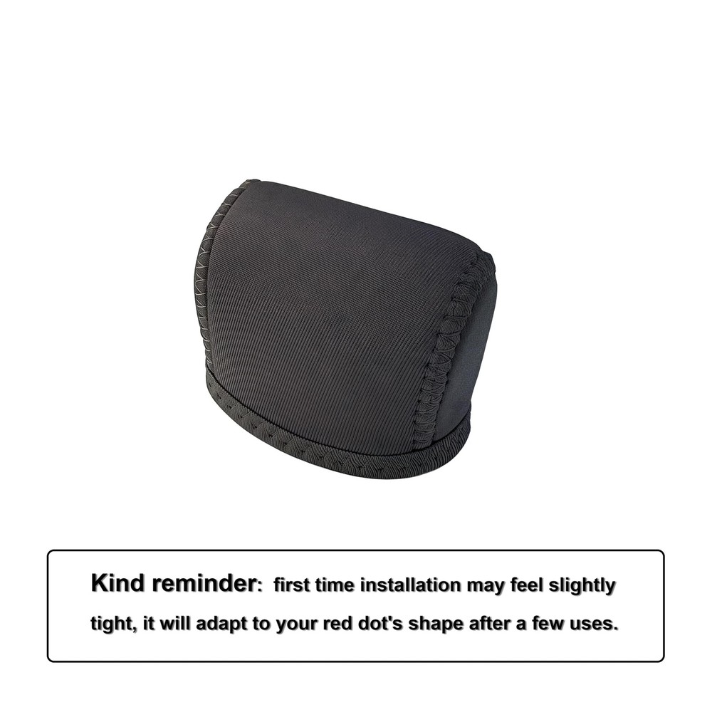 Homistar Red Dot Sight Cover Black Neoprene Dust & Scratch Protector