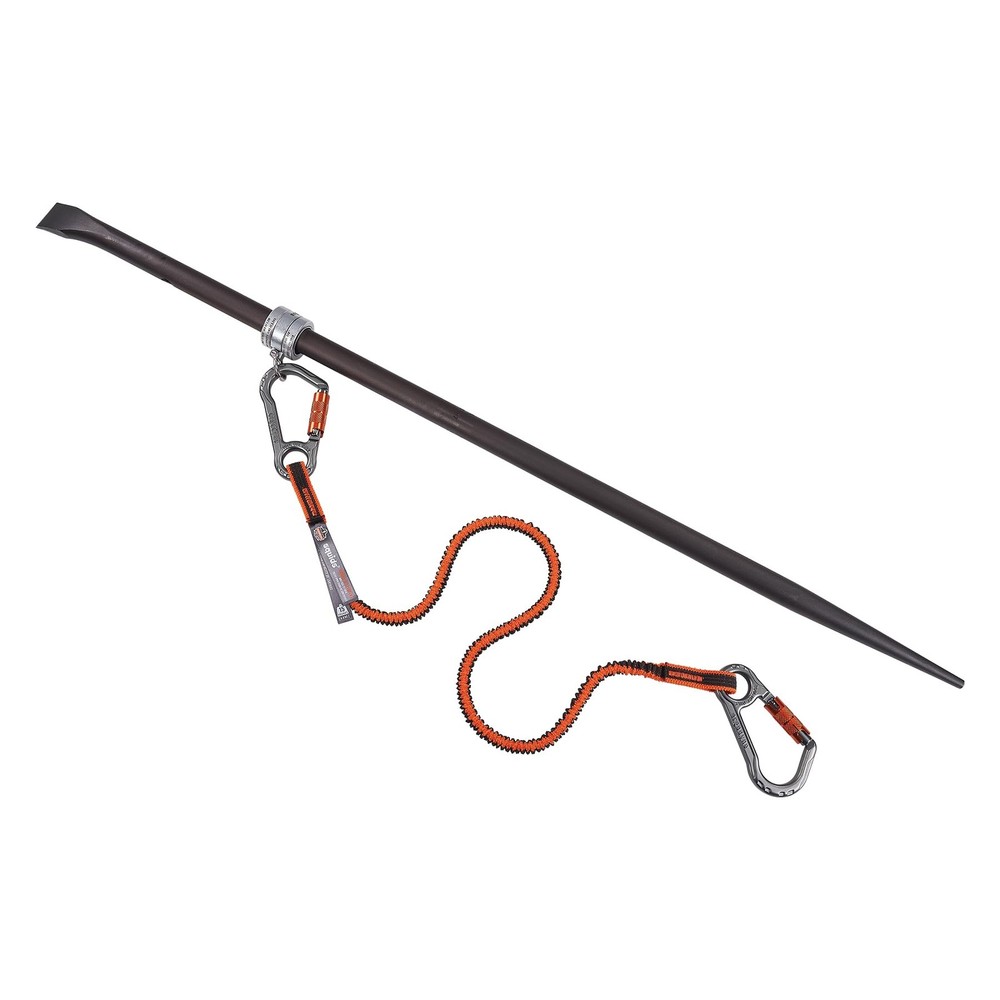 Ergodyne Squids 3791 Sleever Bar Lock Collar with Tethering .875 in, Silver