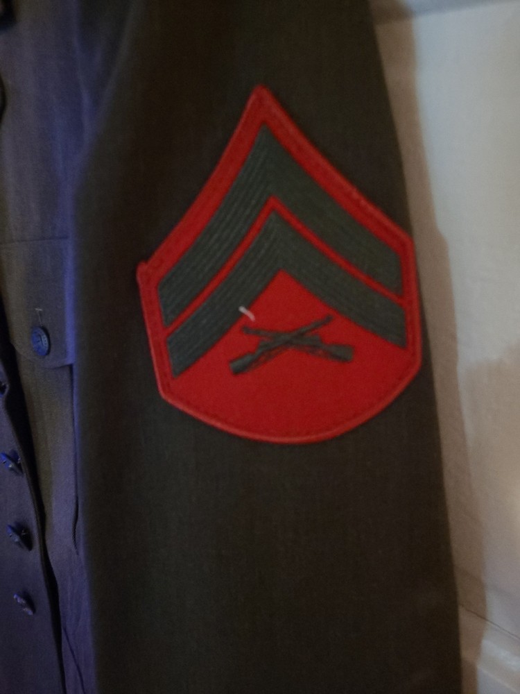 USMC Service Uniform Jacket Size Large