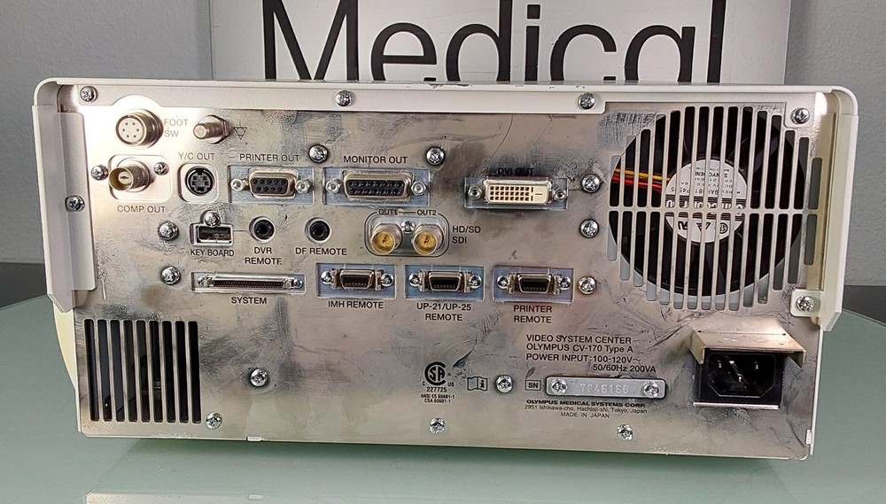 Olympus CV-170 Video Processor & Light Source