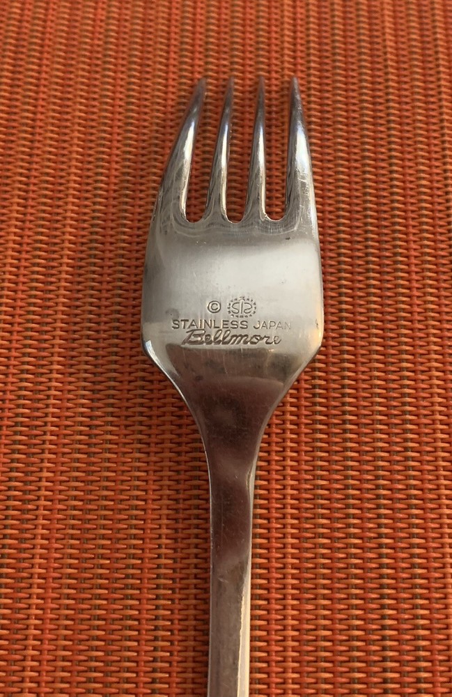 Vintage Stanley Roberts BELLMORE Pattern SALAD FORK Stainless 6-1/2” HTF & EUC!
