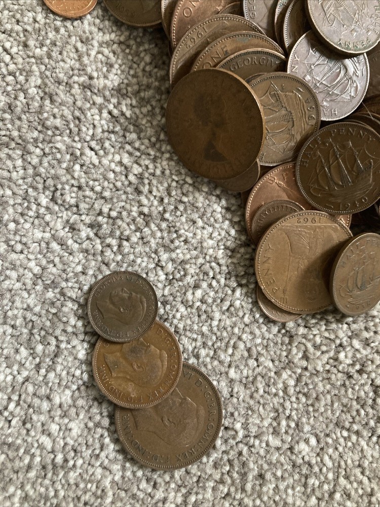 Random Old Coins Uk x10