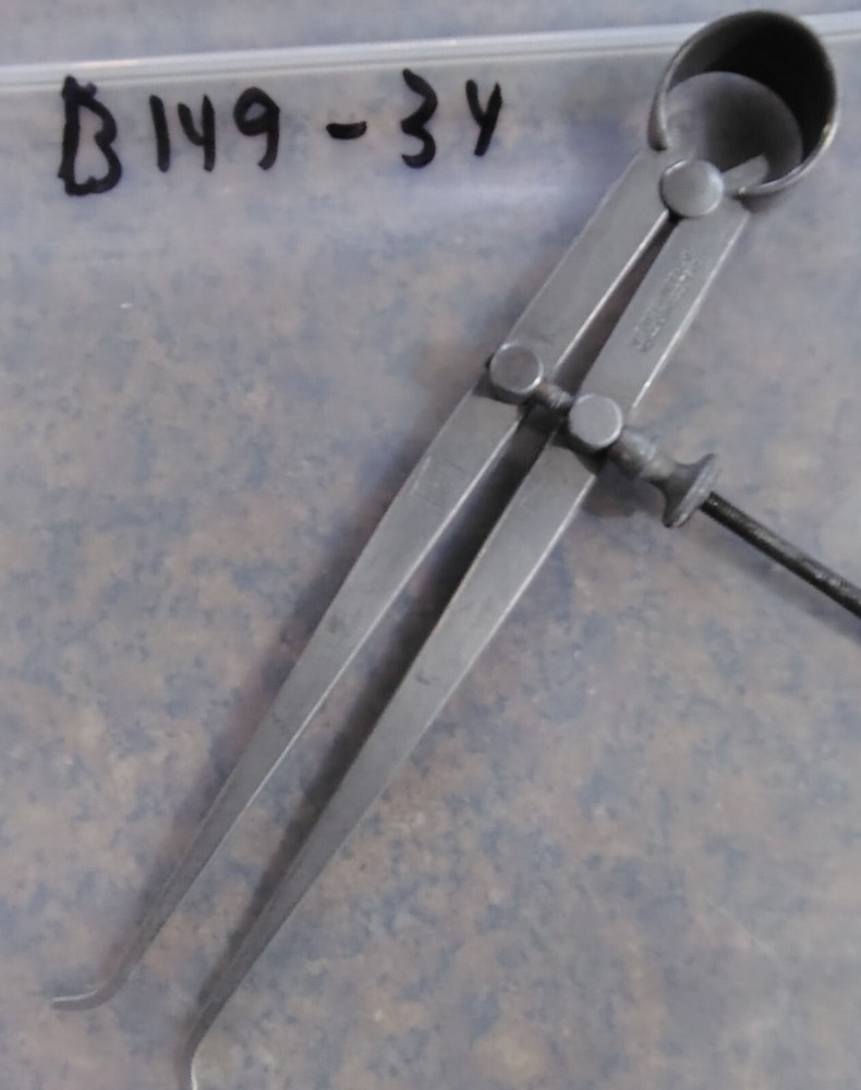 🗽VINTAGE STARRETT 7" ID CALIPER