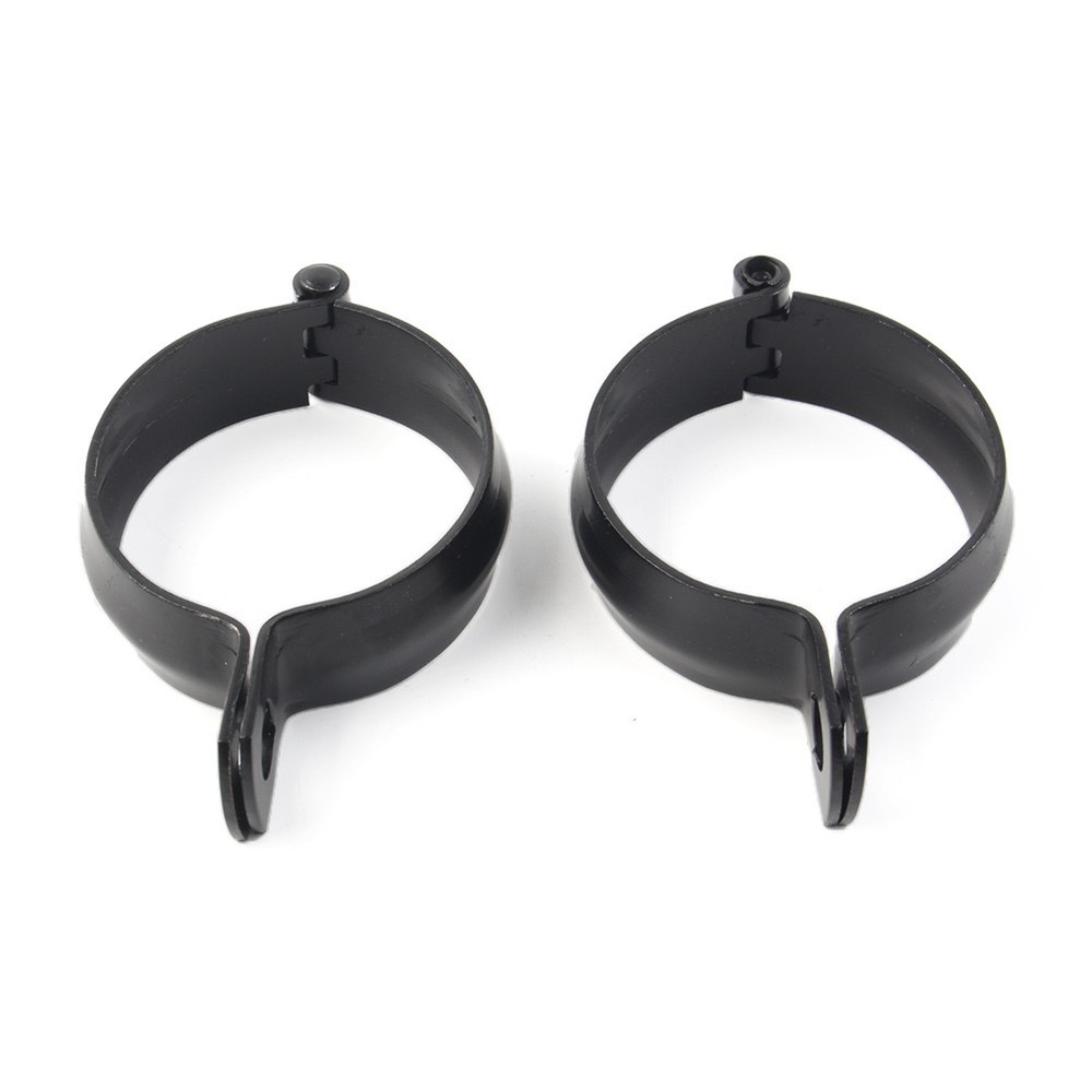 2pcs Metal Front Fork Clamp Turn Signal Light Mount Bracket Holder