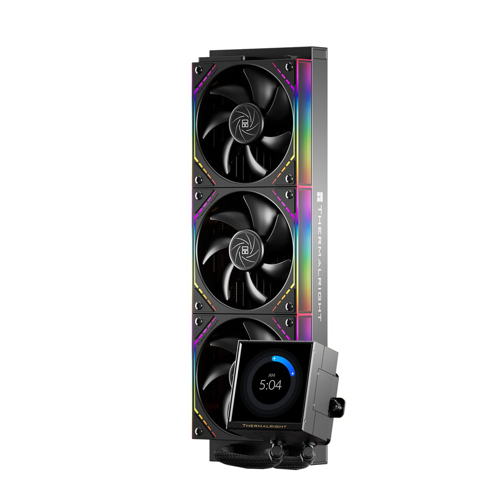 Peerless Vision 360 ARGB Black CPU Aio Cooler,Pc 360 Specification Water Cooler