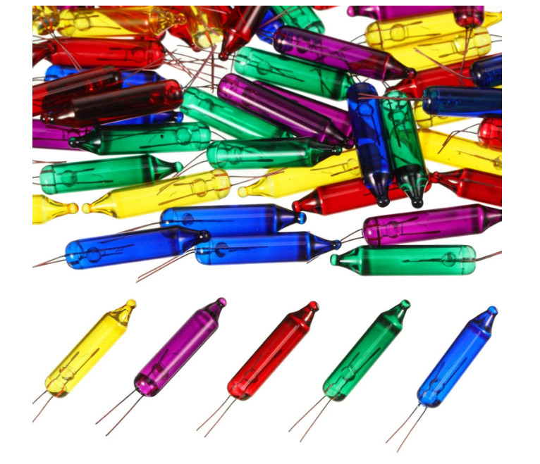 60 Count 6V Mini Christmas Replacement Light Bulbs for Tree Decorations NEW.....