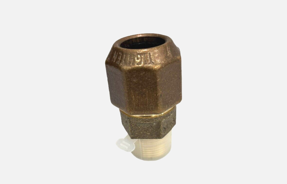 MCDONALD STRAIGHT COUPLING BRASS