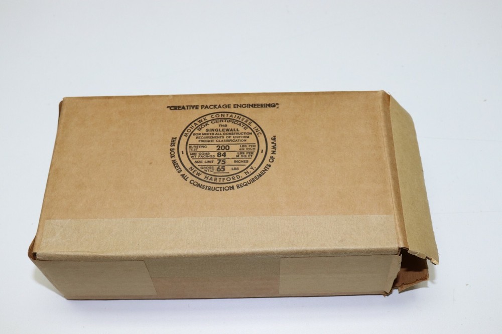 Sodium Chloride/ Bicarbonate Mixture for C-1 Vest emptybox for display E3299