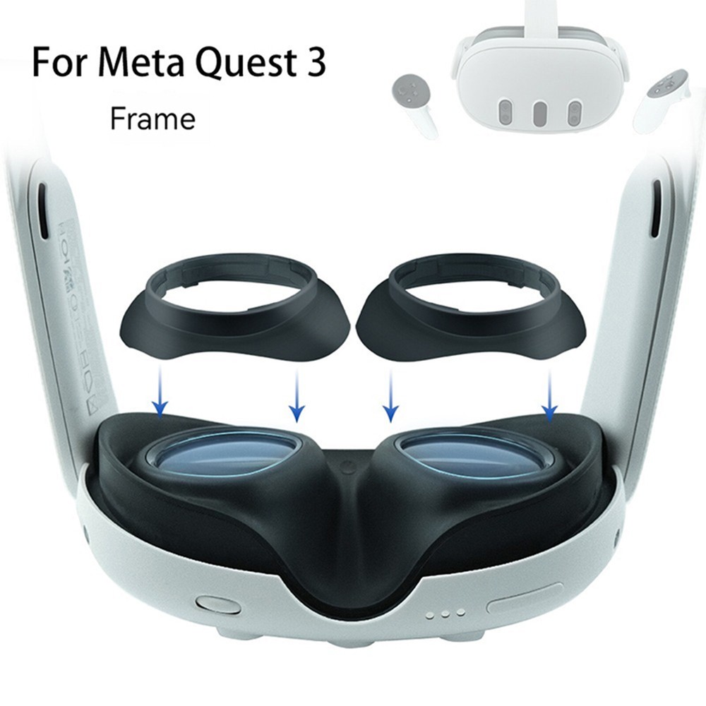 Lens Frame Scratch-resistant Integrated Frame For Quest 3 VR Glasses Myopia