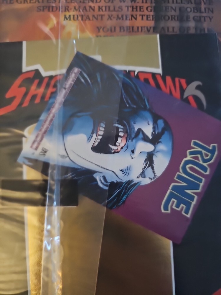 Hero Illustrated Magazine Issue #5 NOVEMBER 1993 SEALED Shadow hawk Comic