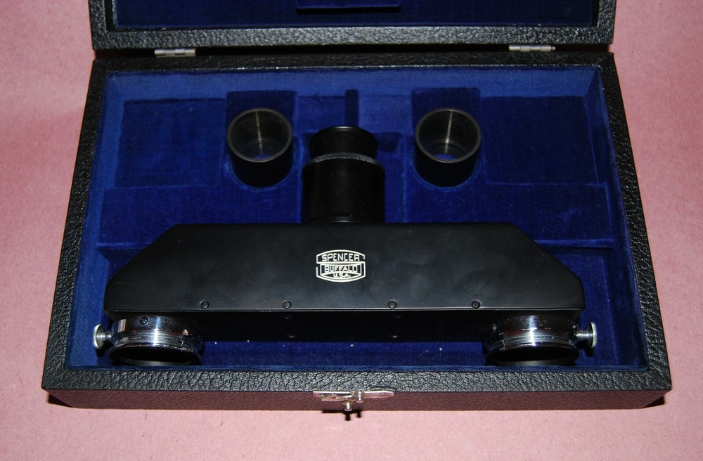 Vintage Spencer Microscope Comparison Bridge - Very Nice and Very Rare
